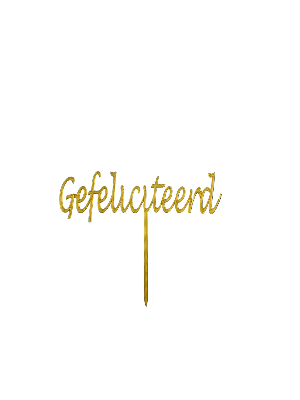 custom taarttoppers 1 regel