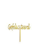 custom taarttoppers 1 regel