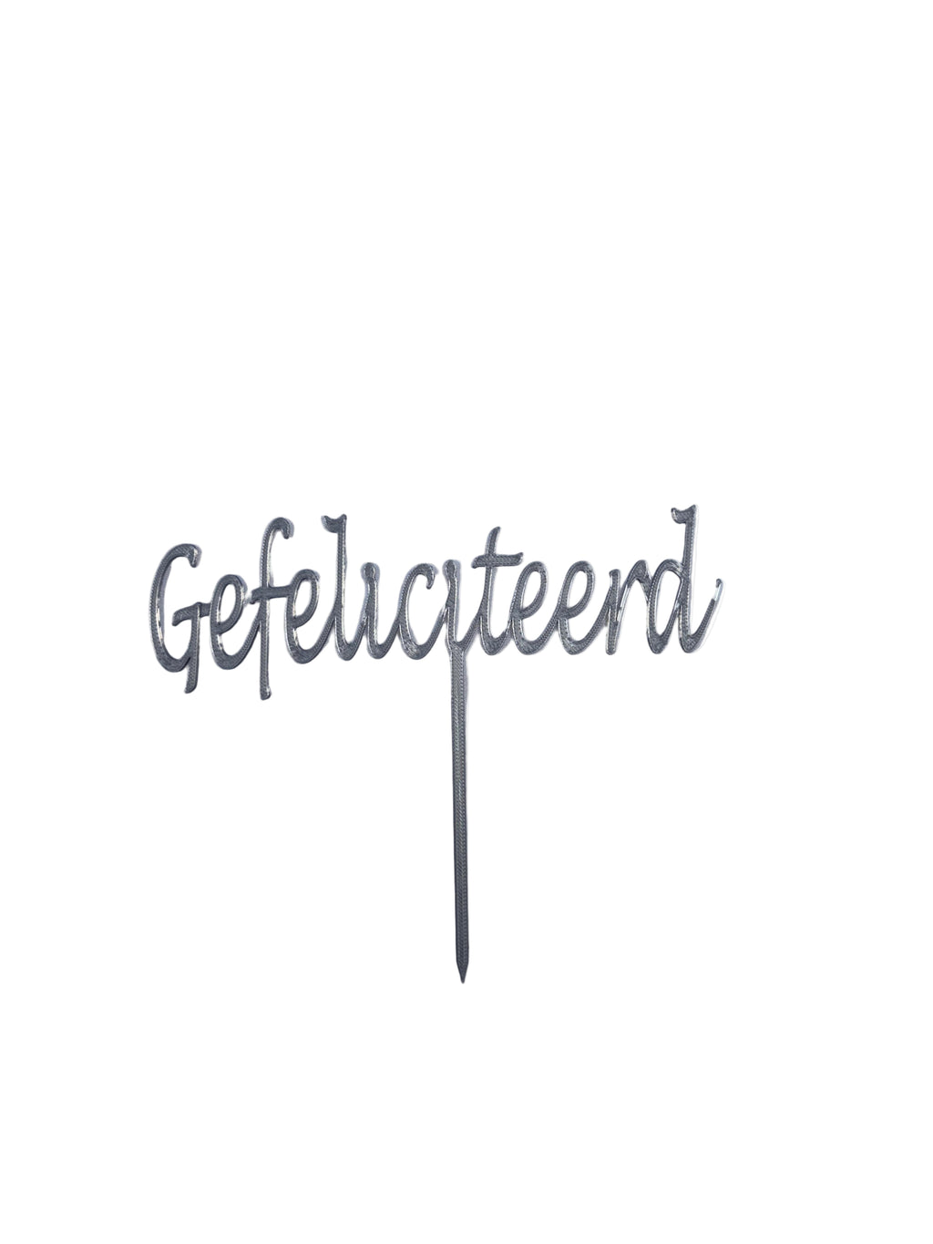 custom taarttoppers 1 regel