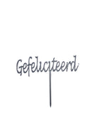 custom taarttoppers 1 regel